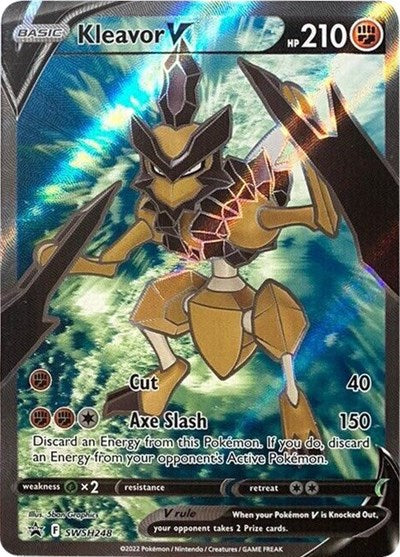Kleavor V (Full Art) - SWSH248 (SWSH: Sword & Shield Promo Cards) Near Mint Holofoil