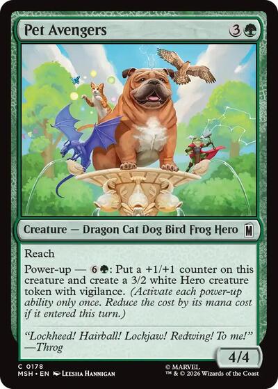 Pet Avengers (Marvel Super Heroes) Light Play