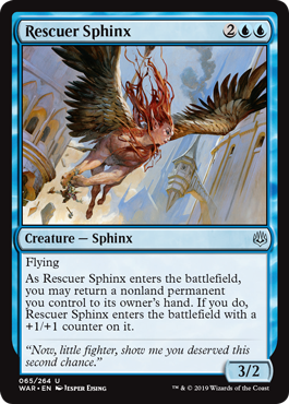 Rescuer Sphinx (War of the Spark) Near Mint