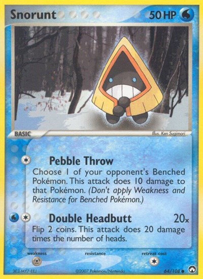 Snorunt (Power Keepers) Medium Play