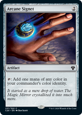 Arcane Signet (Commander 2020 Ikoria) Light Play