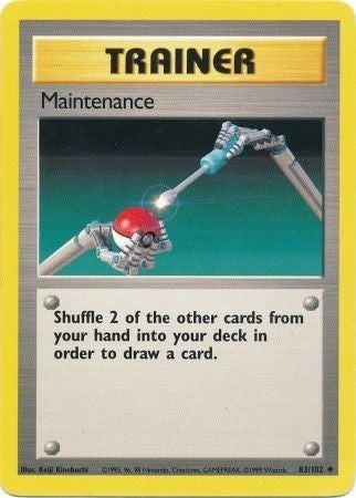 Maintenance (Base Set) Medium Play