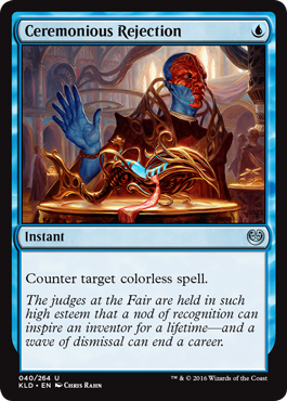 Ceremonious Rejection (Kaladesh) Light Play Foil