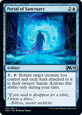 Portal of Sanctuary (Magic 2020 Core Set) Light Play