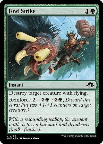 Fowl Strike (Modern Horizons 3) Damaged / Poor