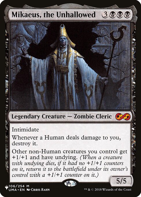Mikaeus, the Unhallowed (The List) Light Play