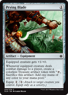 Prying Blade (Ixalan) Light Play