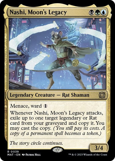 Nashi, Moon's Legacy (March of the Machine: The Aftermath) Light Play Foil