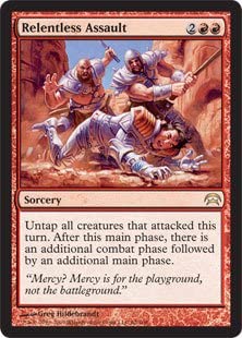 Relentless Assault (Planechase) Light Play