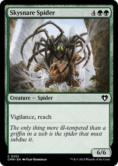 Skysnare Spider (Commander Masters) Light Play