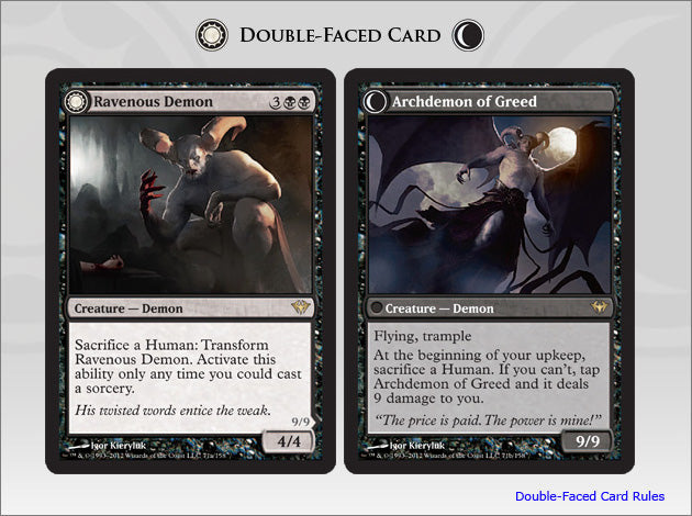 Ravenous Demon (Archdemon of Greed) (Dark Ascension) Medium Play