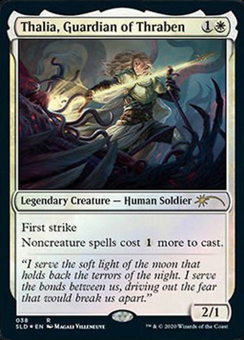 Thalia Guardian of Thraben #38 (Secret Lair) Light Play Foil