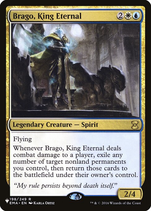 Brago, King Eternal (The List) Light Play