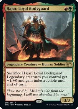 Hajar, Loyal Bodyguard (The Brothers' War) Light Play