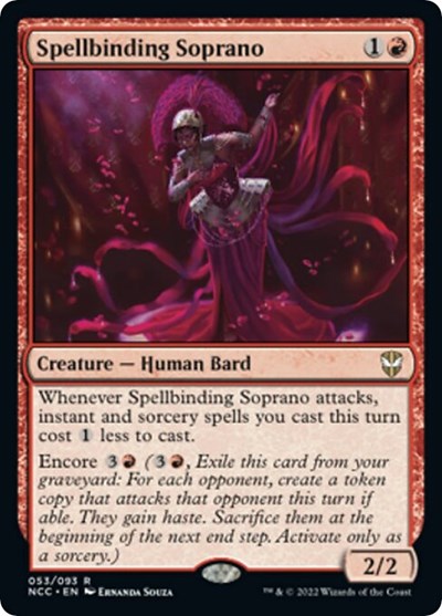 Spellbinding Soprano (Commander: Streets of New Capenna) Light Play