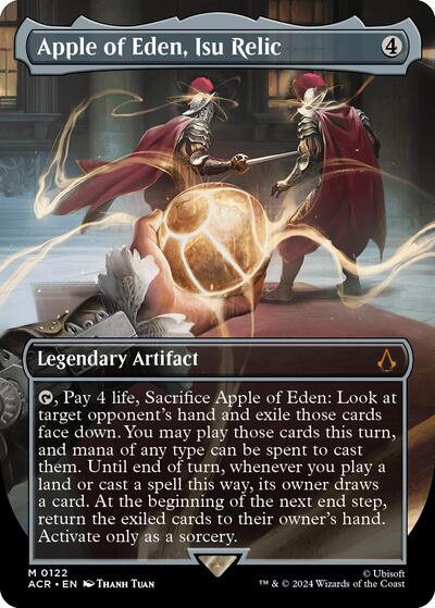 Apple of Eden, Isu Relic (Borderless) (Universes Beyond: Assassin's Creed) Light Play