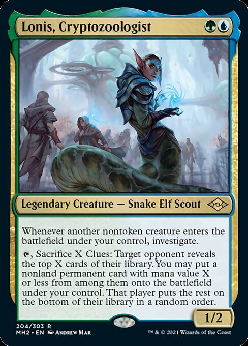 Lonis, Cryptozoologist (Modern Horizons 2) Light Play