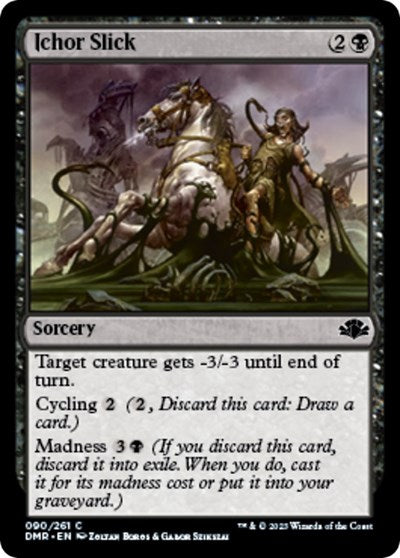 Ichor Slick (Dominaria Remastered) Light Play