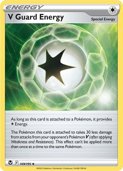 V Guard Energy (SWSH12: Silver Tempest) Light Play