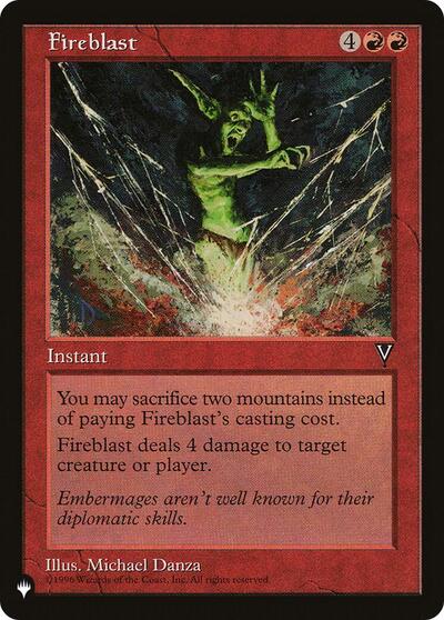Fireblast (The List) Light Play