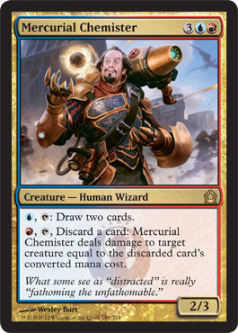 Mercurial Chemister (Return to Ravnica) Light Play