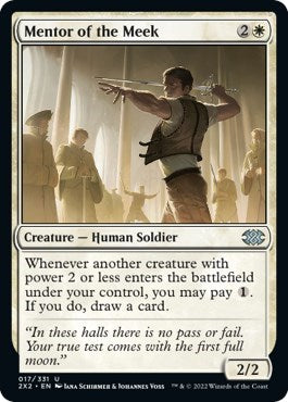 Mentor of the Meek (Double Masters 2022) Light Play