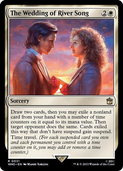 The Wedding of River Song (Universes Beyond: Doctor Who) Light Play