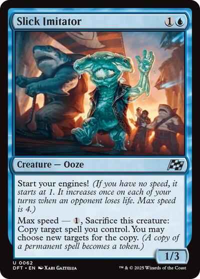 Slick Imitator (Aetherdrift) Light Play Foil