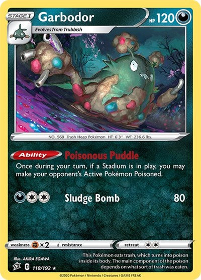 Garbodor (SWSH02: Rebel Clash) Light Play