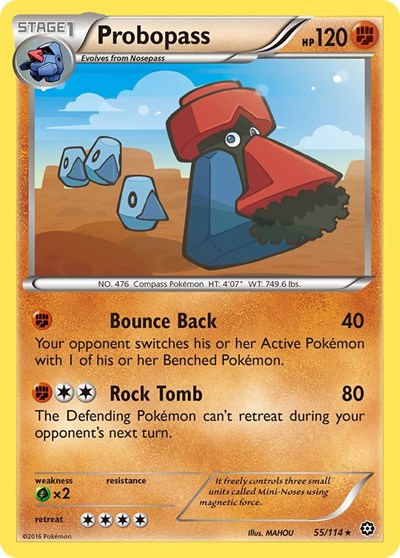 Probopass (XY - Steam Siege) Medium Play