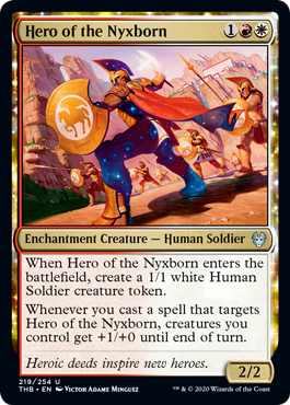 Hero of the Nyxborn (Theros Beyond Death) Light Play