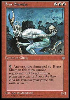 Bone Shaman (Ice Age) Light Play