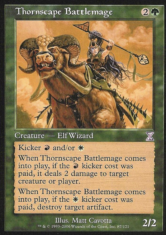 Thornscape Battlemage (Time Spiral Time Shifted) Light Play