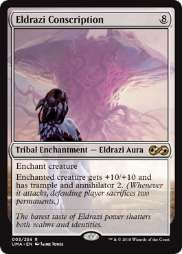 Eldrazi Conscription (Ultimate Masters) Light Play