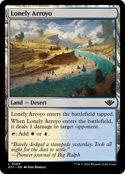 Lonely Arroyo (Outlaws of Thunder Junction) Light Play