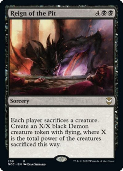 Reign of the Pit (Commander: Streets of New Capenna) Light Play
