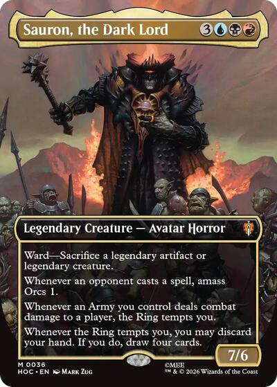 Sauron, the Dark Lord (Borderless) (The Hobbit: Eternal-Legal) Light Play