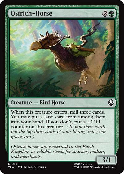 Ostrich-Horse (Avatar: The Last Airbender) Light Play