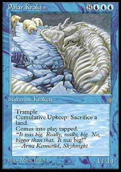 Polar Kraken (Ice Age) Medium Play