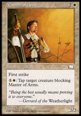 Master of Arms (Weatherlight) Light Play