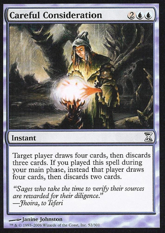 Careful Consideration (Time Spiral) Light Play