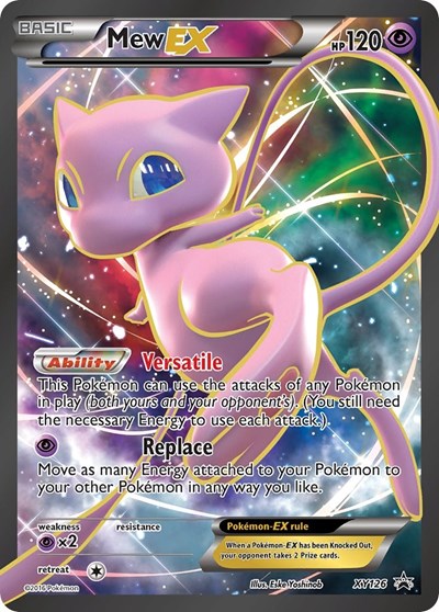 Mew EX - XY126 (XY Promos) Light Play Holofoil