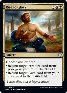 Rise to Glory (Theros Beyond Death) Light Play