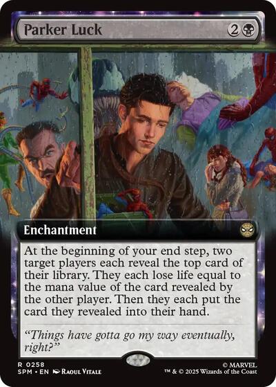 Parker Luck (Extended Art) (Marvel's Spider-Man) Light Play