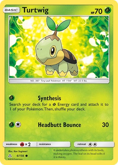 Turtwig (6) (SM - Ultra Prism) Light Play