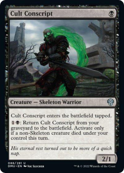 Cult Conscript (Dominaria United) Light Play