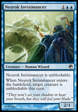 Neurok Invisimancer (Scars of Mirrodin) Light Play