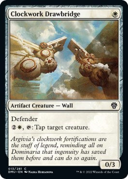 Clockwork Drawbridge (Dominaria United) Light Play Foil