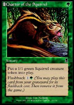 Chatter of the Squirrel (Odyssey) Medium Play