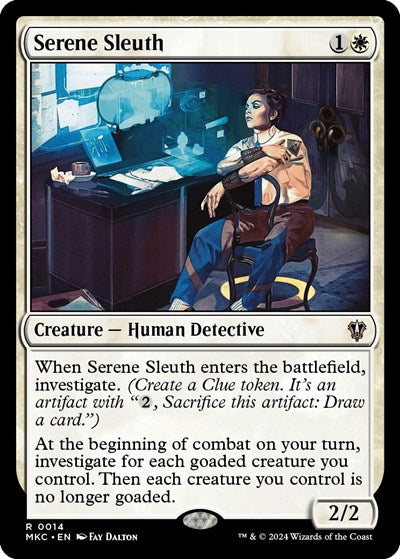 Serene Sleuth (Commander: Murders at Karlov Manor) Light Play